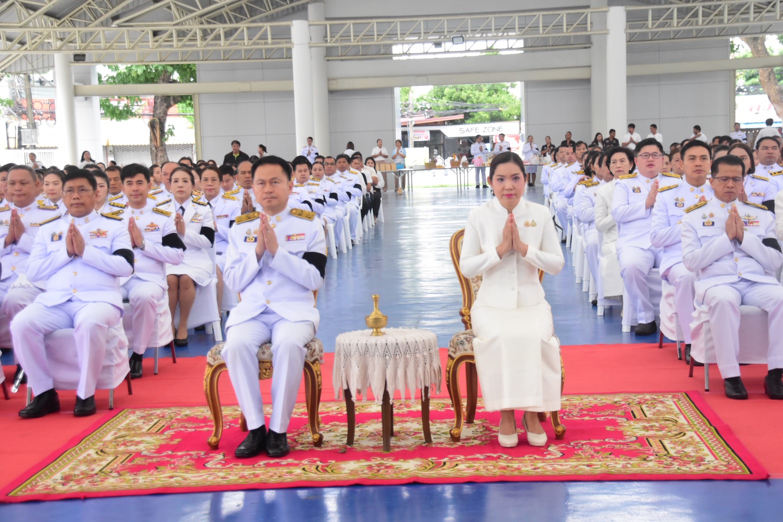 title - วันเสาร์ที่ 4 กรกฎาคม 2569 นายประเสริฐ กาญจนเกียรติกุล ปฏิรูปที่ดินจังหวัดบุรีรัมย์ พร้อมด้วยเจ้าหน้าที่ ส.ป.ก.บุรีรัมย์ ร่วมกิจกรรมวันคล้ายวันประสูติ สมเด็จพระเจ้าน้องนางเธอ เจ้าฟ้าจุฬาภรณวลัยลักษณ์ อัครราชกุมารี กรมพระศรีสวางควัฒนวรขัติยราชนารี ณ โดมสวนรมย์บุรี 200 ปี เทศบาลนครบุรีรัมย์